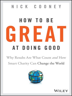 cover image of How to Be Great At Doing Good